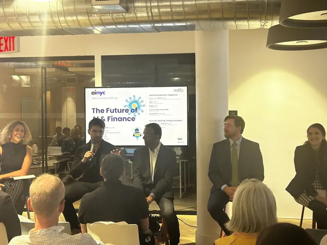 Raj Shroff speaking at AI NYC Future of Finance